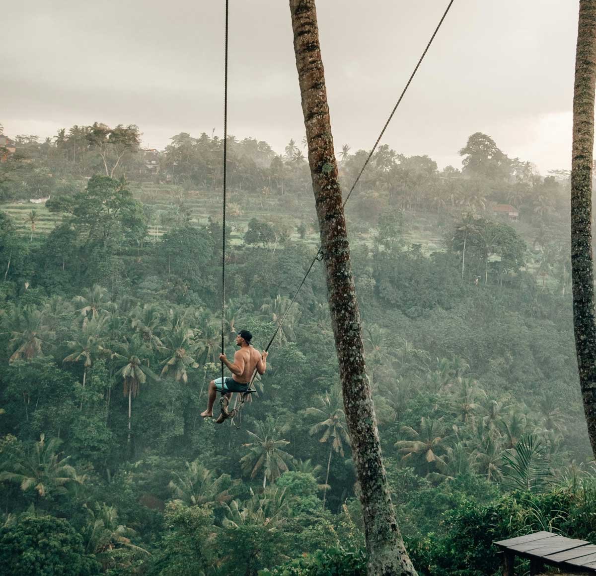 Jungle Swing - Bali activity with Ubud pick-up