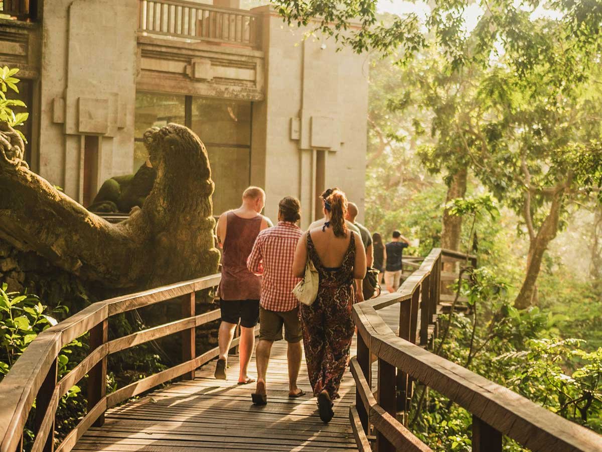 Monkey Forest Walk, Bali