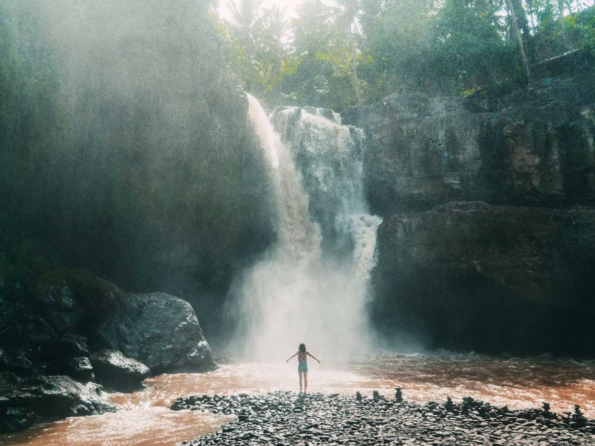Tegenungan Waterfall near Ubud, Bali